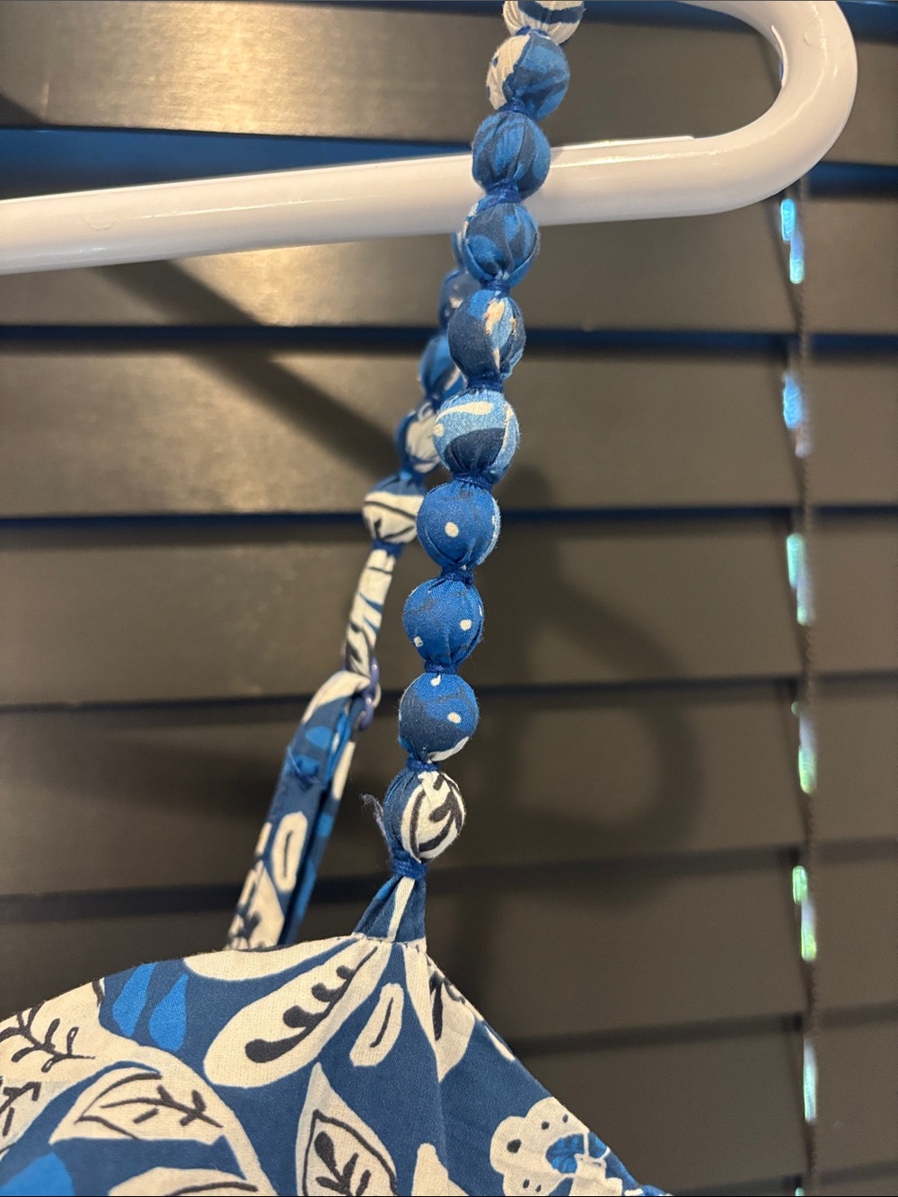 FARM Rio Blue and White Floral Midi Dress - Picture 2 of 4